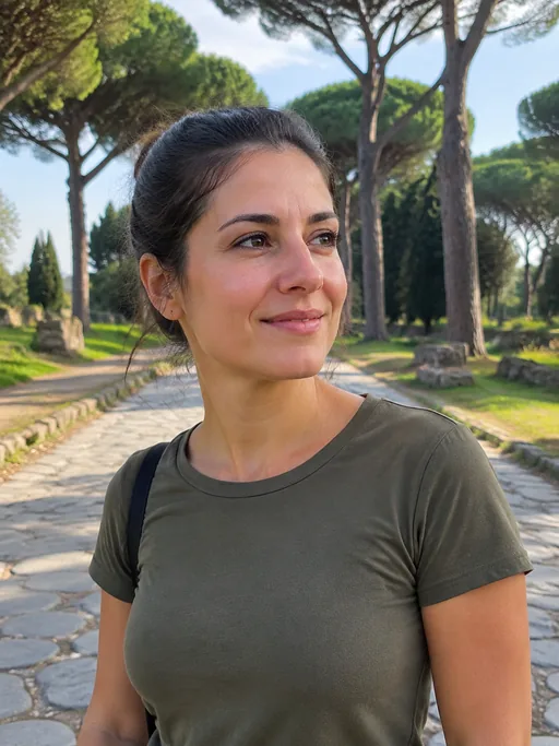 Rosalia Fiorentino, Archaeology graduate and Appian Way walking guide